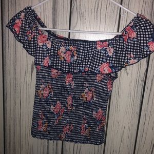 Off The Shoulder Crop Top